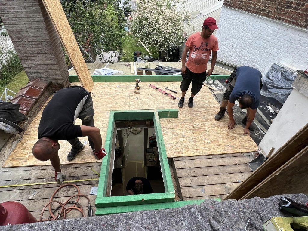 Chantier à 1000 Bruxelles