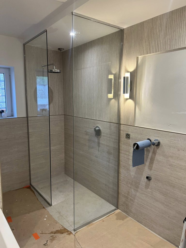 Bruxelles: Cabine de douche en verre
