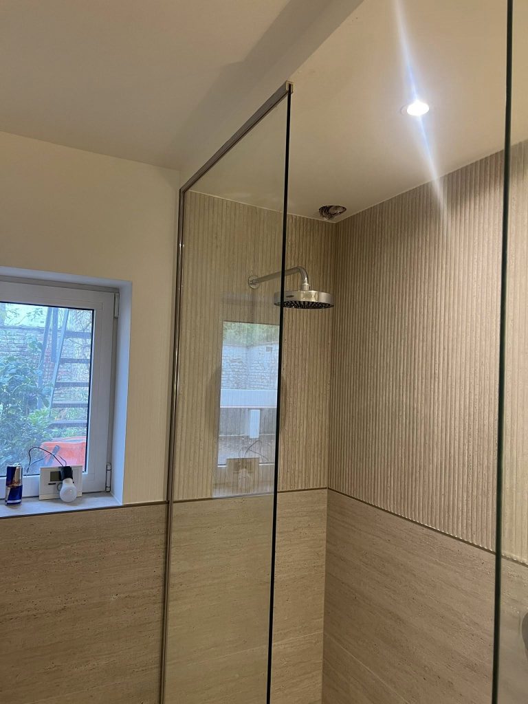 Bruxelles: Cabine de douche en verre