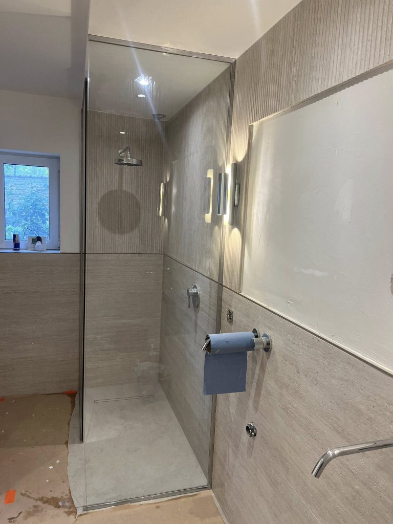 Bruxelles: Cabine de douche en verre