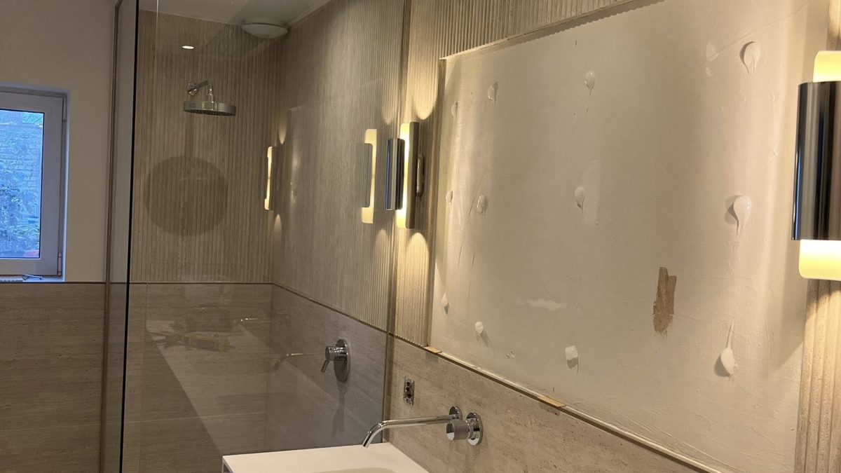 Bruxelles: Cabine de douche en verre